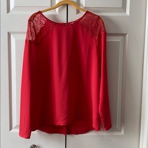 Dalia Collection long-sleeve blouse